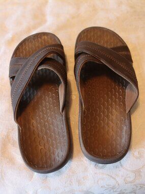 Vionic Men's Adam Sandals Size 10 Brown